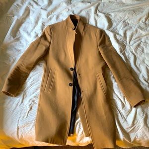 Zara Tan Overcoat SZ S